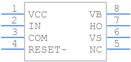 AUIRS2123STR - Infineon - PCB symbol