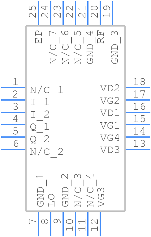 MAUC-011003-TR0500 - MACOM - PCB symbol
