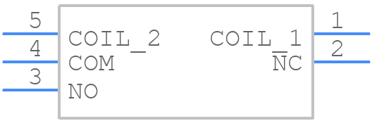 JQ1P-5V-F - Panasonic - PCB symbol