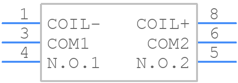 DK2a-6V - Panasonic - PCB symbol