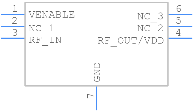 GRF2004 - Guerrilla RF - PCB symbol