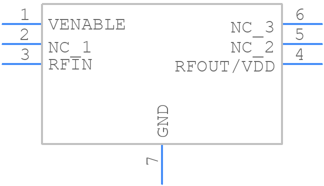 GRF2003 - Guerrilla RF - PCB symbol