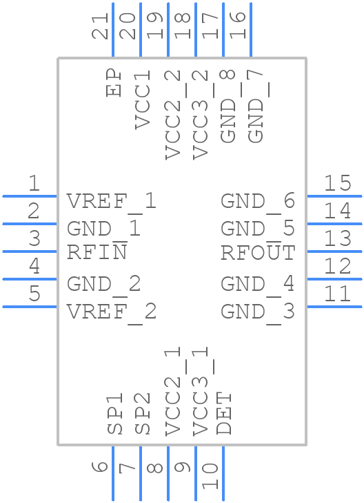 SE5023L-R - Skyworks - PCB symbol