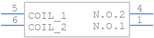 HE1aN-W-DC9V-Y7 - Panasonic - PCB symbol