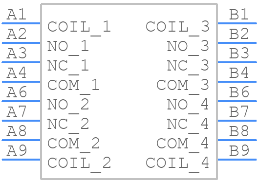 T92P11A12-120 - TE Connectivity - PCB symbol