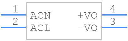 ECE20US05 - XP POWER - PCB symbol