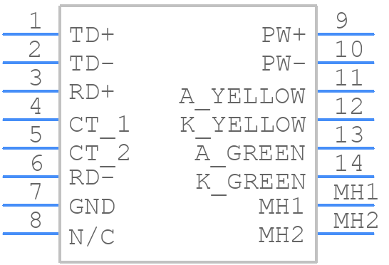 LPJ0284GDNL - LINK-PP - PCB symbol