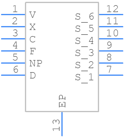 TOP269KG-TL - Power Integrations - PCB symbol