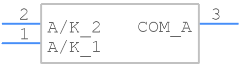 ESD5302N-3 - Will Semiconductor - PCB symbol