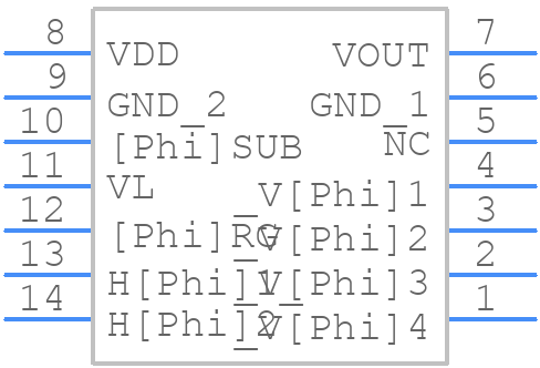 ICX649BKA-A - Sony - PCB symbol