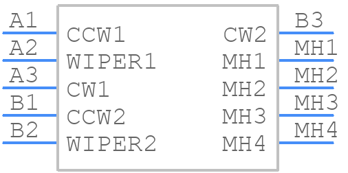 PTA1544-2015CIA103 - Bourns - PCB symbol