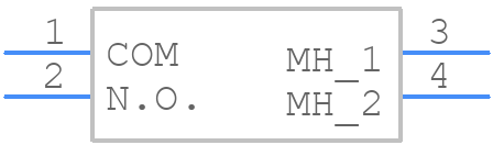 MJTP1236BV0 - Apem - PCB symbol