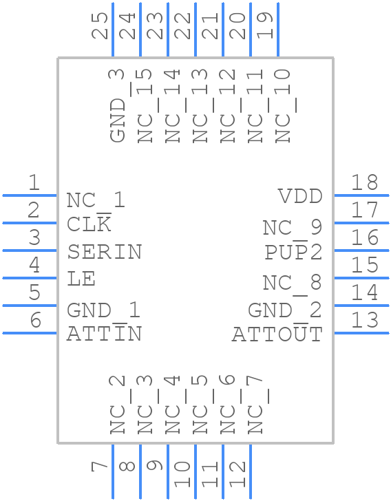 QPC6614SR - Qorvo - PCB symbol