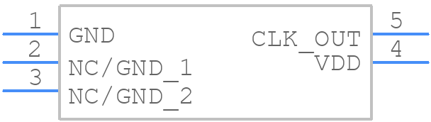 SIT1630AI-S4-DCC-16.384 - SiTime - PCB symbol