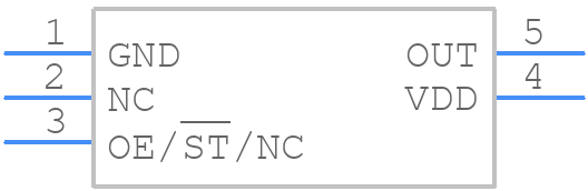 SIT2018BERS3-33N-24.545452 - SiTime - PCB symbol