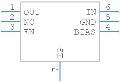 NCV8720BMTW130TBG - onsemi - PCB symbol