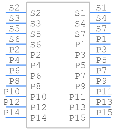 RS2-RST22-1106 - Amphenol - PCB symbol