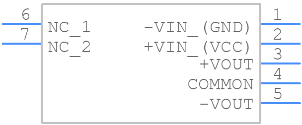 TRS 2-1222 - Traco Power - PCB symbol
