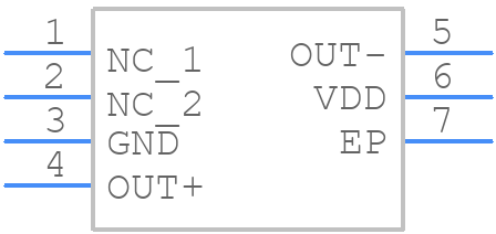 SIT9387AE-1E1-33N400.000000 - SiTime - PCB symbol