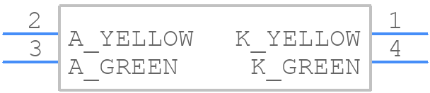 APFA2507Y2G2C-C2 - Kingbright - PCB symbol