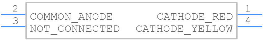 APFA2507R9Y2C - Kingbright - PCB symbol