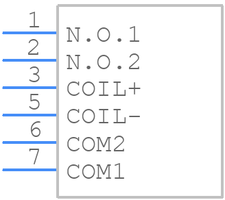 100-2-A-5/2D - Pickering - PCB symbol