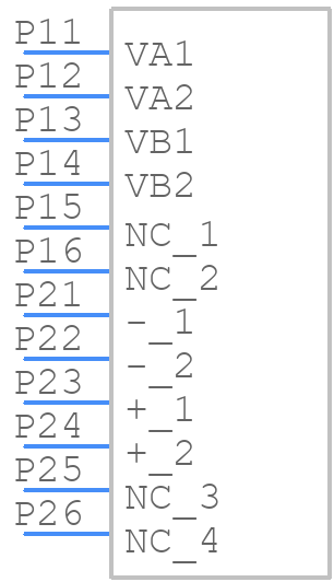 WC-PD30B012-1 - Winchen - PCB symbol