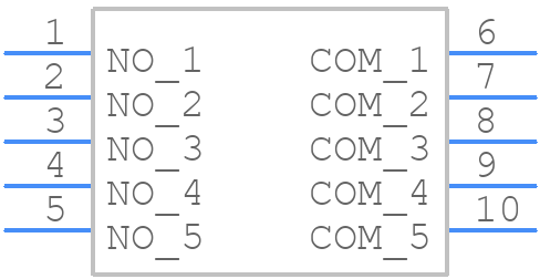 KR05RT - CIT Relay & Switch - PCB symbol