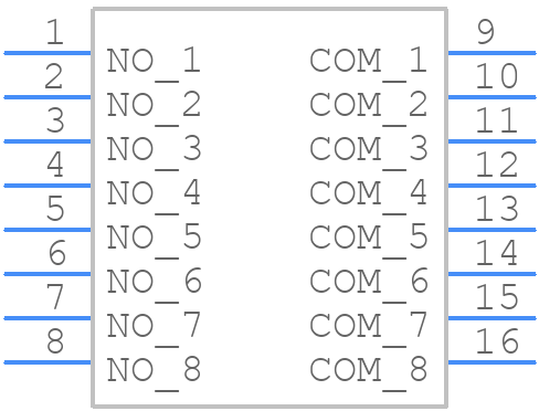KT08RH - CIT Relay & Switch - PCB symbol