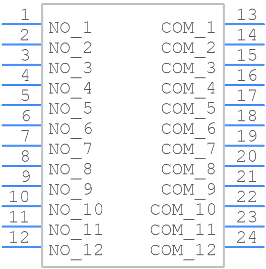 KT12RTH - CIT Relay & Switch - PCB symbol