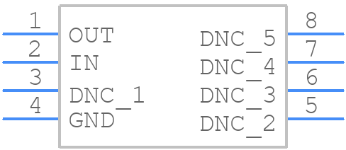 LTC1258CS8-5#PBF - Analog Devices - PCB symbol