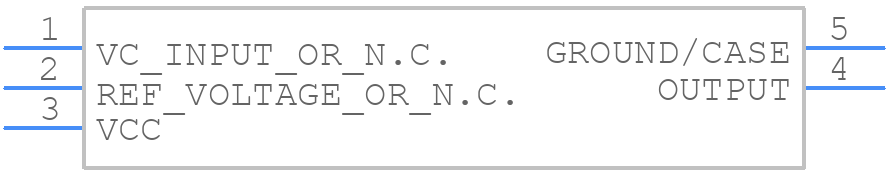 OSI5004-10.0M - Pletronics - PCB symbol