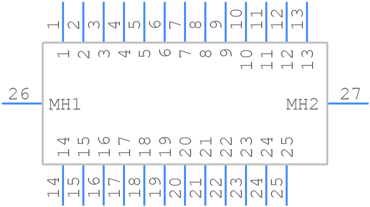 191-025-123R001 - NorComp - PCB symbol