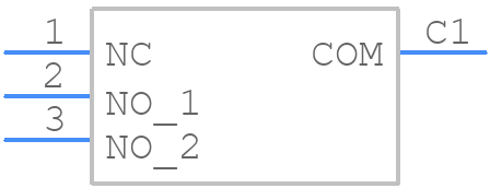 CS-4-13NA - Nidec Copal - PCB symbol