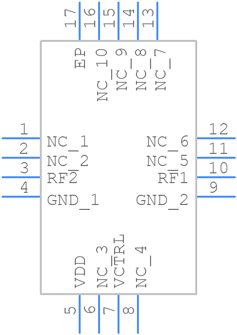F2258NLGK8 - Renesas Electronics - PCB symbol