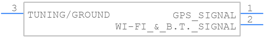 H2U94W1H1G0300 - Unictron - PCB symbol