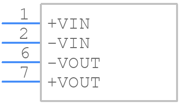 TRI 1-1213 - Traco Power - PCB symbol