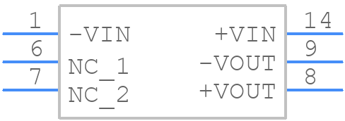 TRI 1-1213SM - Traco Power - PCB symbol
