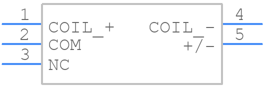 FH44L-1AT-L2-DC3V - Zhejiang Fanhar - PCB symbol