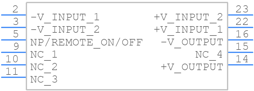 EC3AB35HM - Cincon - PCB symbol