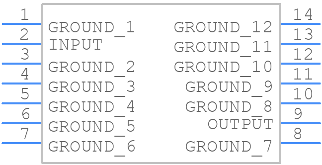 JCBP-290+ - Mini-Circuits - PCB symbol