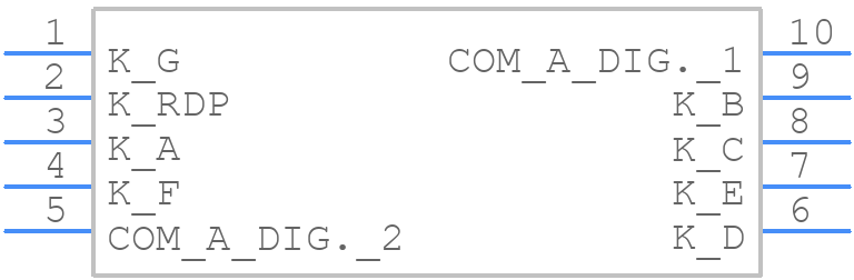 LDD036BSR-10 - WENRUN - PCB symbol