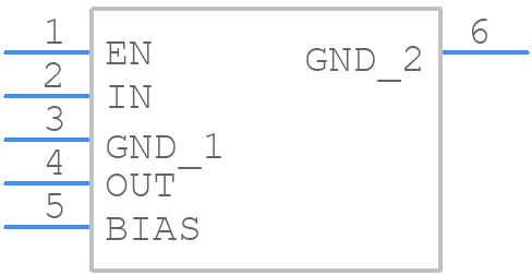 LP38855SX-1.2/NOPB - Texas Instruments - PCB symbol