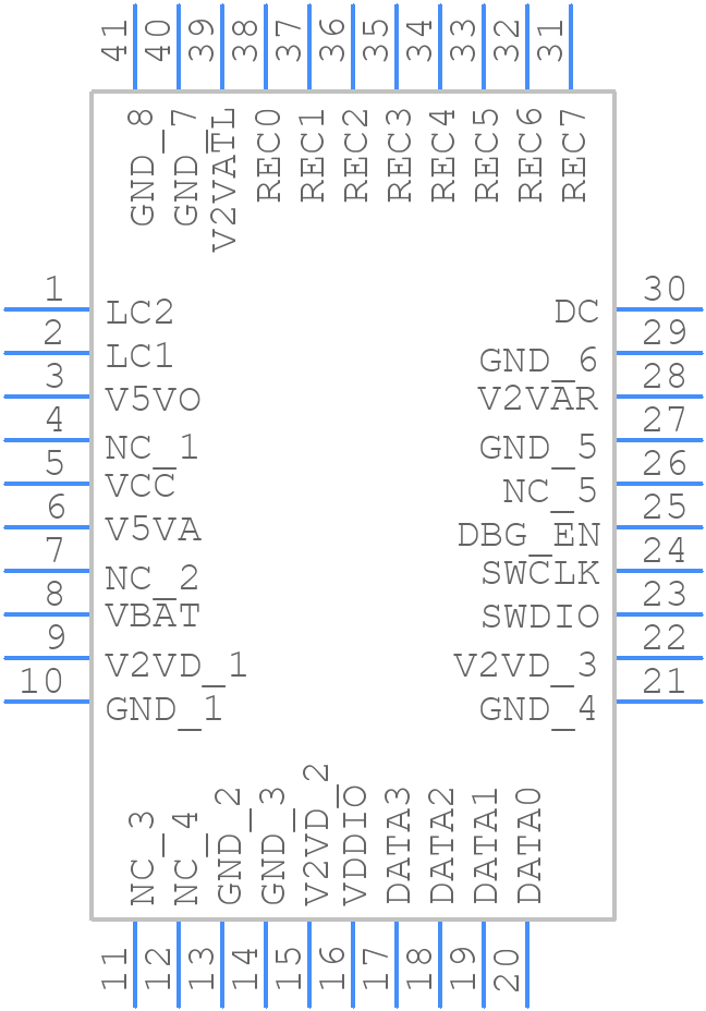 NCS32100XMNTXG - onsemi - PCB symbol