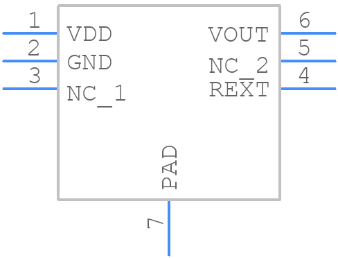 ISL29112IROZ-T7A - Renesas Electronics - PCB symbol