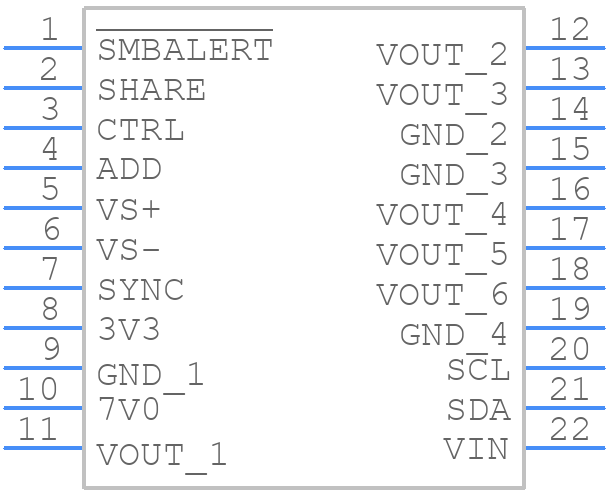 LTP8803-1AIPV#PBF - Analog Devices - PCB symbol