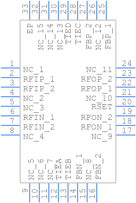 ADCA5190ACPZ - Analog Devices - PCB symbol