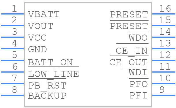 LTC1235CSW#TRPBF - Analog Devices - PCB symbol