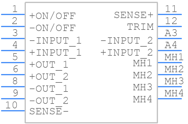 24S53.19FXW (ROHS) - CALEX - PCB symbol