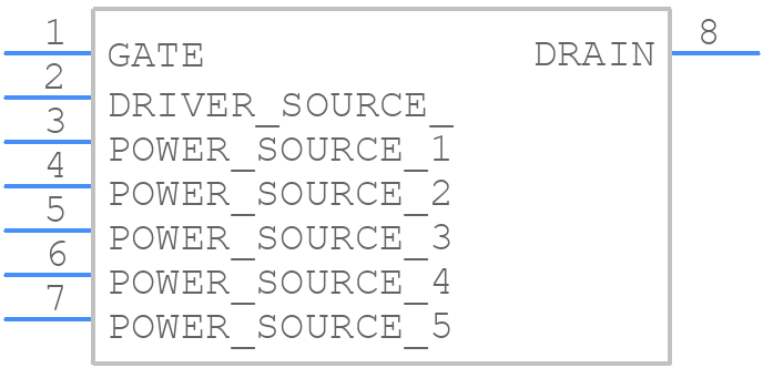NTBG030N120M3S - onsemi - PCB symbol